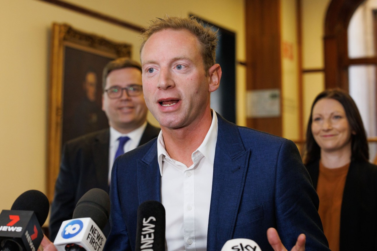 Opposition Leader David Speirs says the budget is focused on the short term.  Photo: Tony Lewis/InDaily