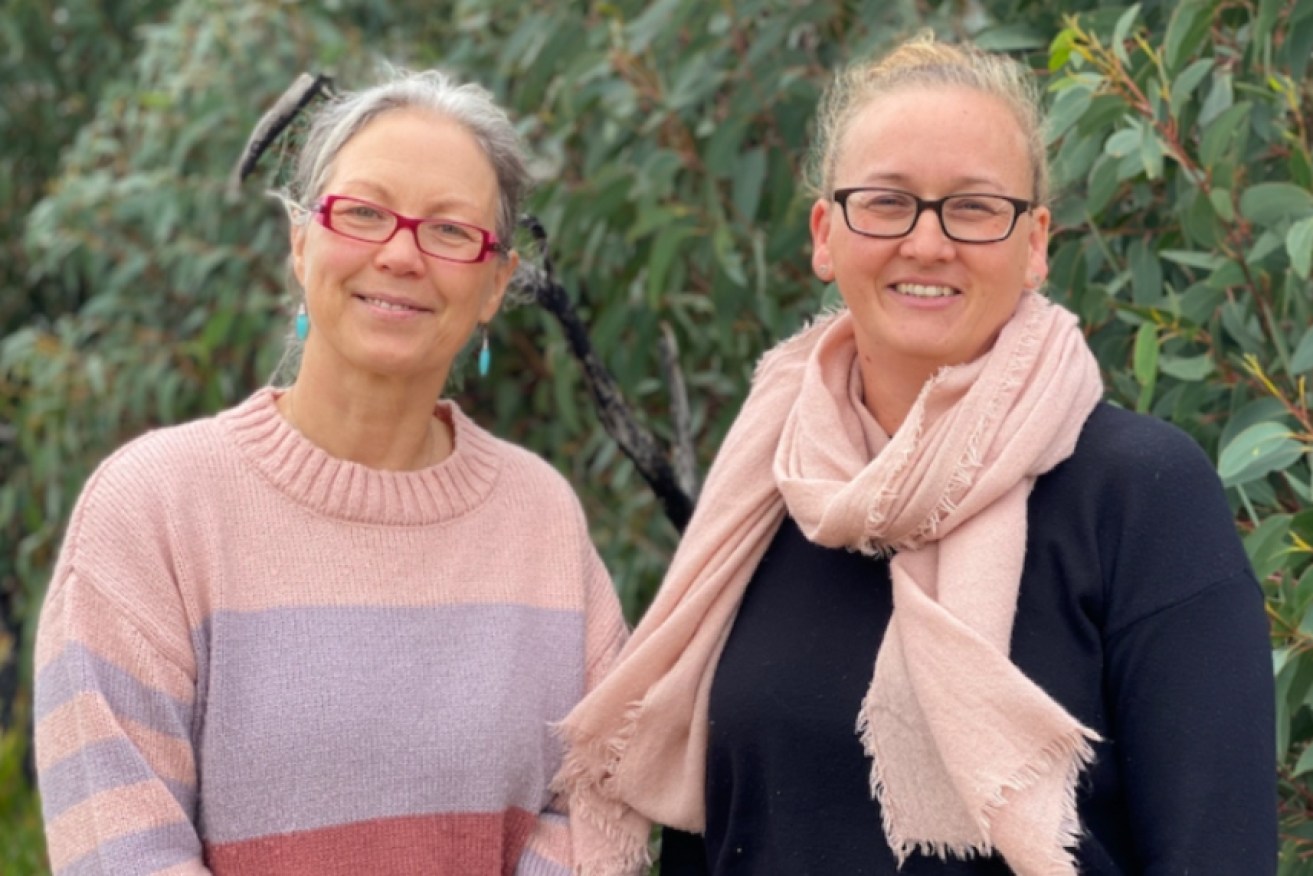 Heidi Grieg and Kath Bald have formed KI Doula Services. Photo: supplied