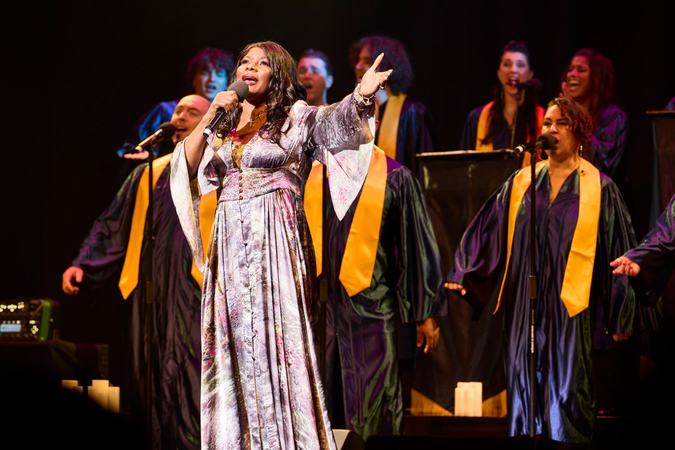 Marcia Hines showcases the gospel music of her youth in 'The Gospel According to Marcia' at Her Majesty's Theatre. Photo: Claudia Raschella