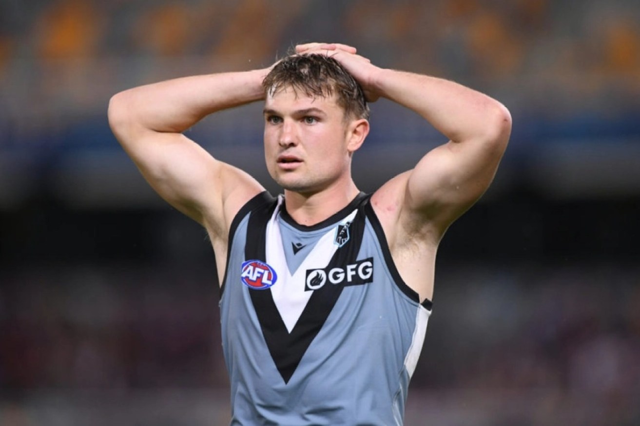 Port Adelaide mid-fielder Ollie Wines says the Power's ruck issues pose a 'puzzling question'. Photo: Dave Hunt/AAP 
