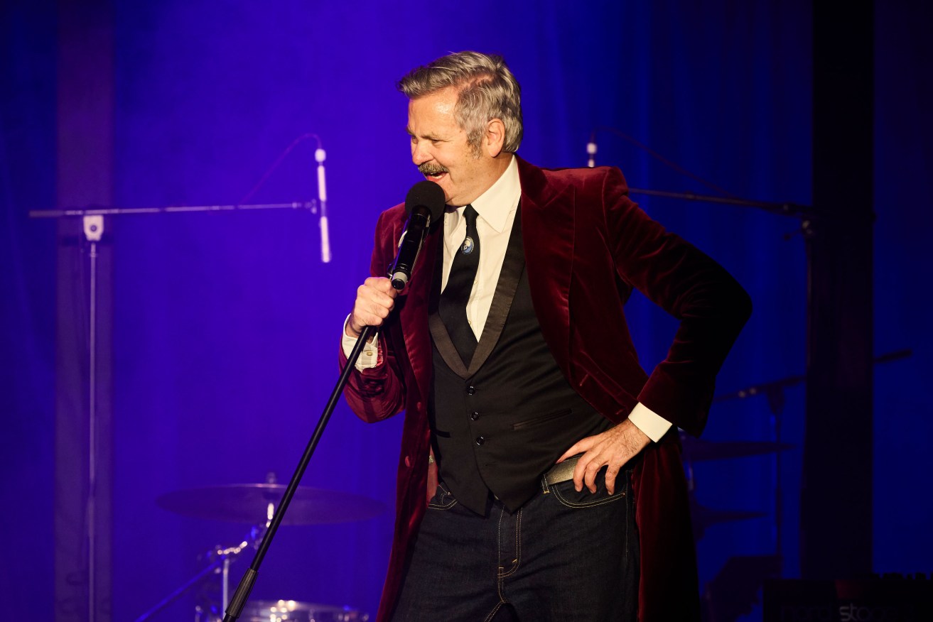 Paul McDermott plays host to a smorgasbord of varied talent in 'The Funhouse'. Photo: Claudio Raschella