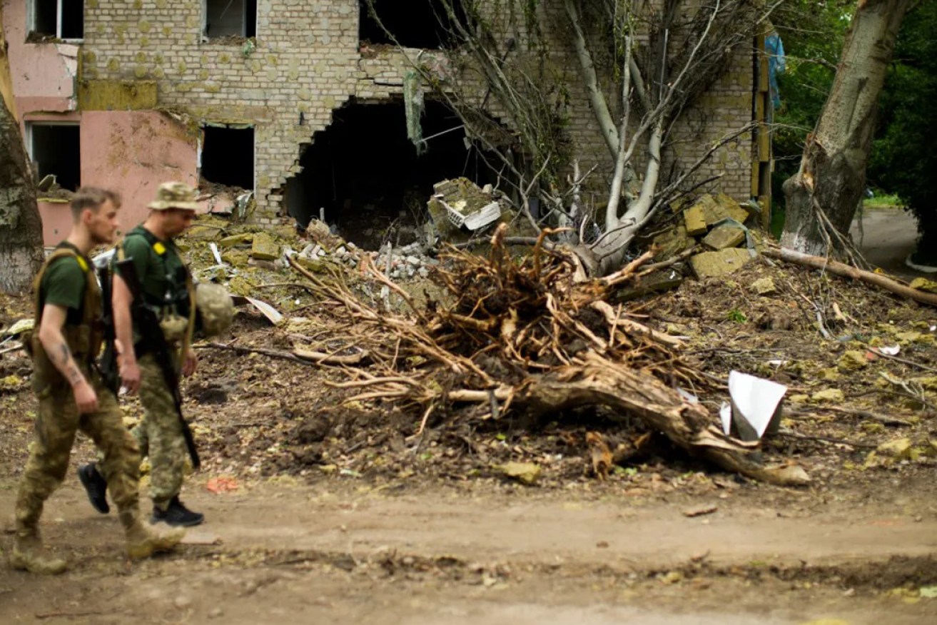 Another Ukrainian city has been besieged by Russian forces, with all escape routes cut off. Photo: Francisco Seco/AP