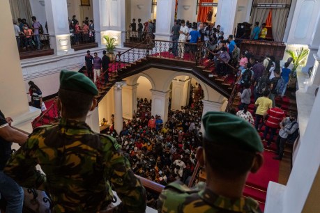 Sri Lanka’s new president sworn in amid unrest