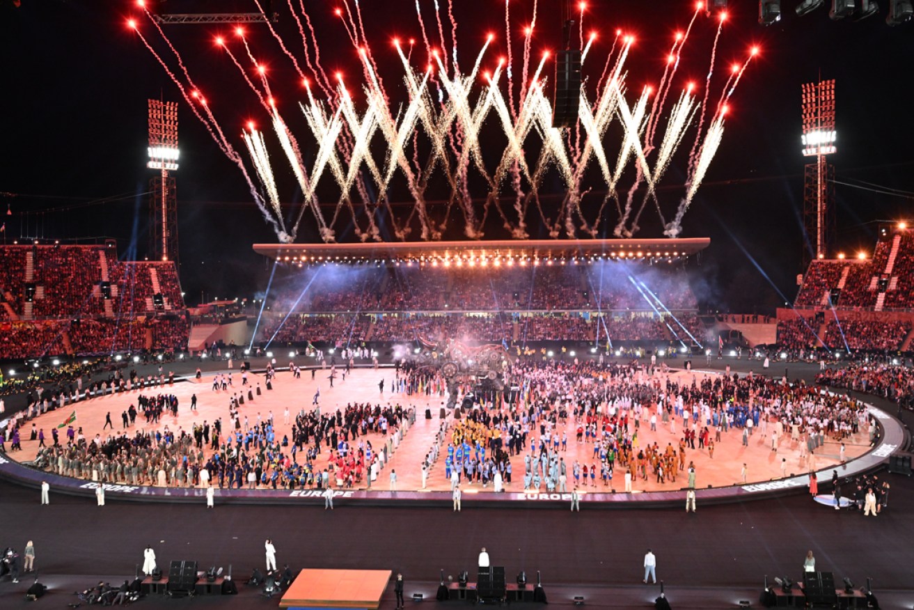 The Opening Ceremony of the Birmingham Commonwealth Games.  Photo: James Ross/AAP