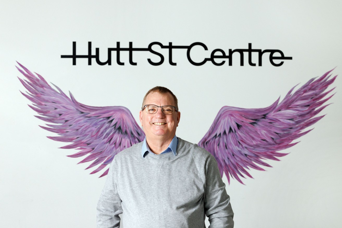 Hutt St Centre CEO Chris Burns has announced the impact of the Aspire program. Image: InDaily 