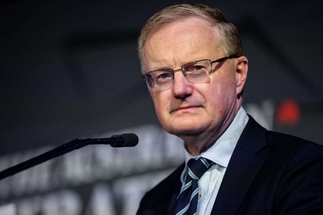 Reserve Bank of Australia Governor Philip Lowe. Photo: AAP/Diego Fedele