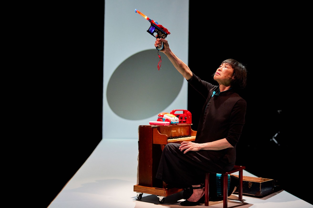 Margaret Leng Tan, a virtuoso of the toy piano, is bringing her show 'Dragon Ladies Don't Weep' to the 2022 OzAsia Festival. Photo courtesy of Esplanade Theatres on the Bay