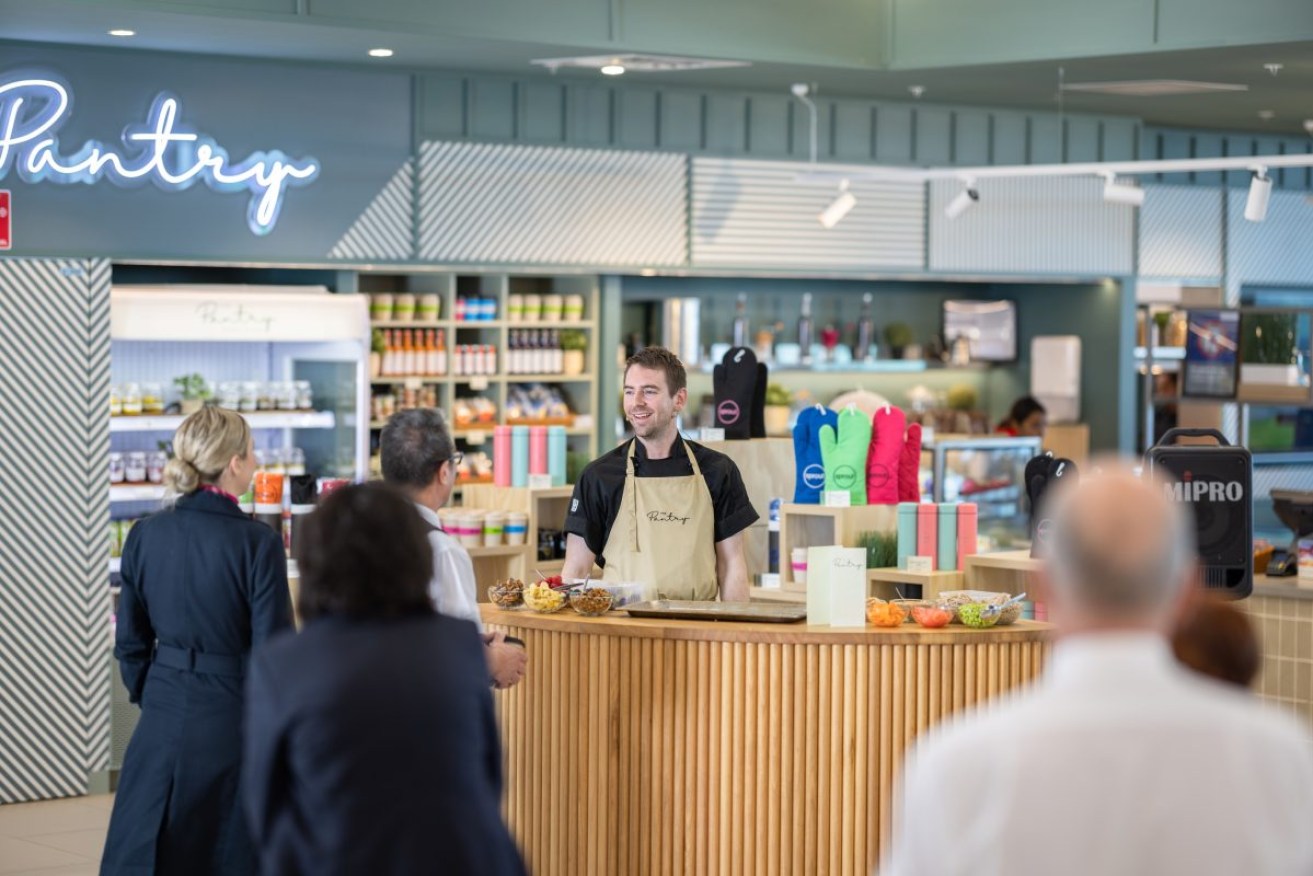 Callum Hann has opened a new food venture at Adelaide Airport. Photo: supplied