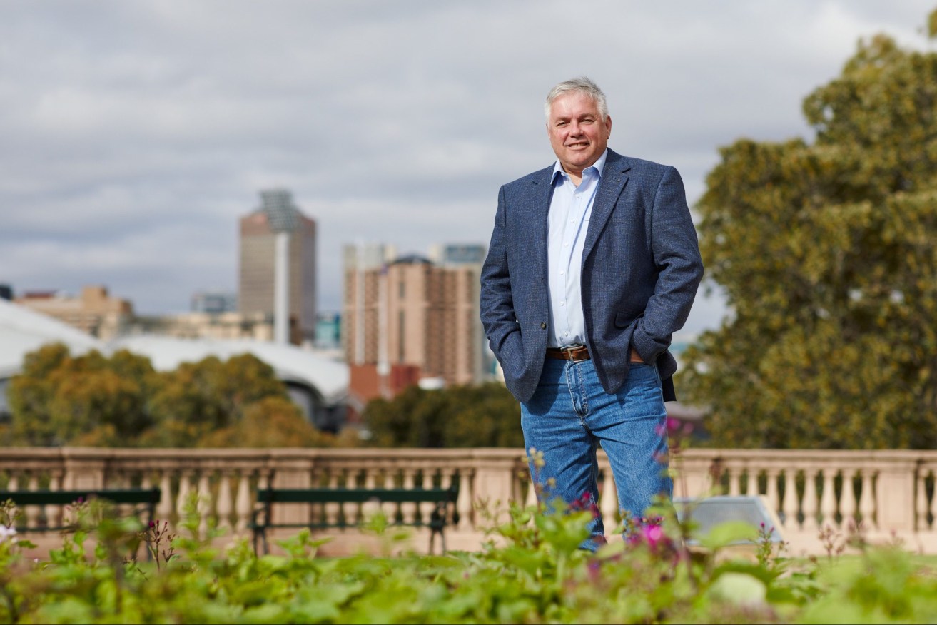 Rex Patrick campaign to for Adelaide Lord Mayor will begin today. Photo: supplied