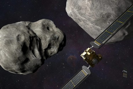 NASA says spacecraft collision changed asteroid orbit