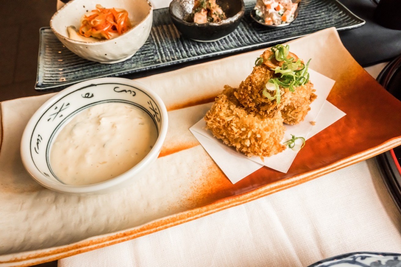 Deep-fried tuna with a tartare sauce. Image supplied by the venue