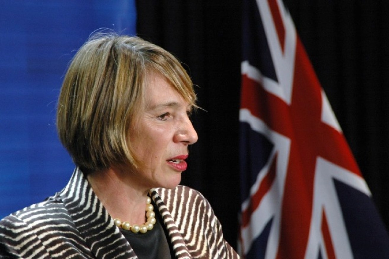 Jane Lomax-Smith as a cabinet minister in 2006. Photo: Steve Larkin/AAP