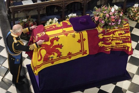 Queen laid to rest at Windsor Castle