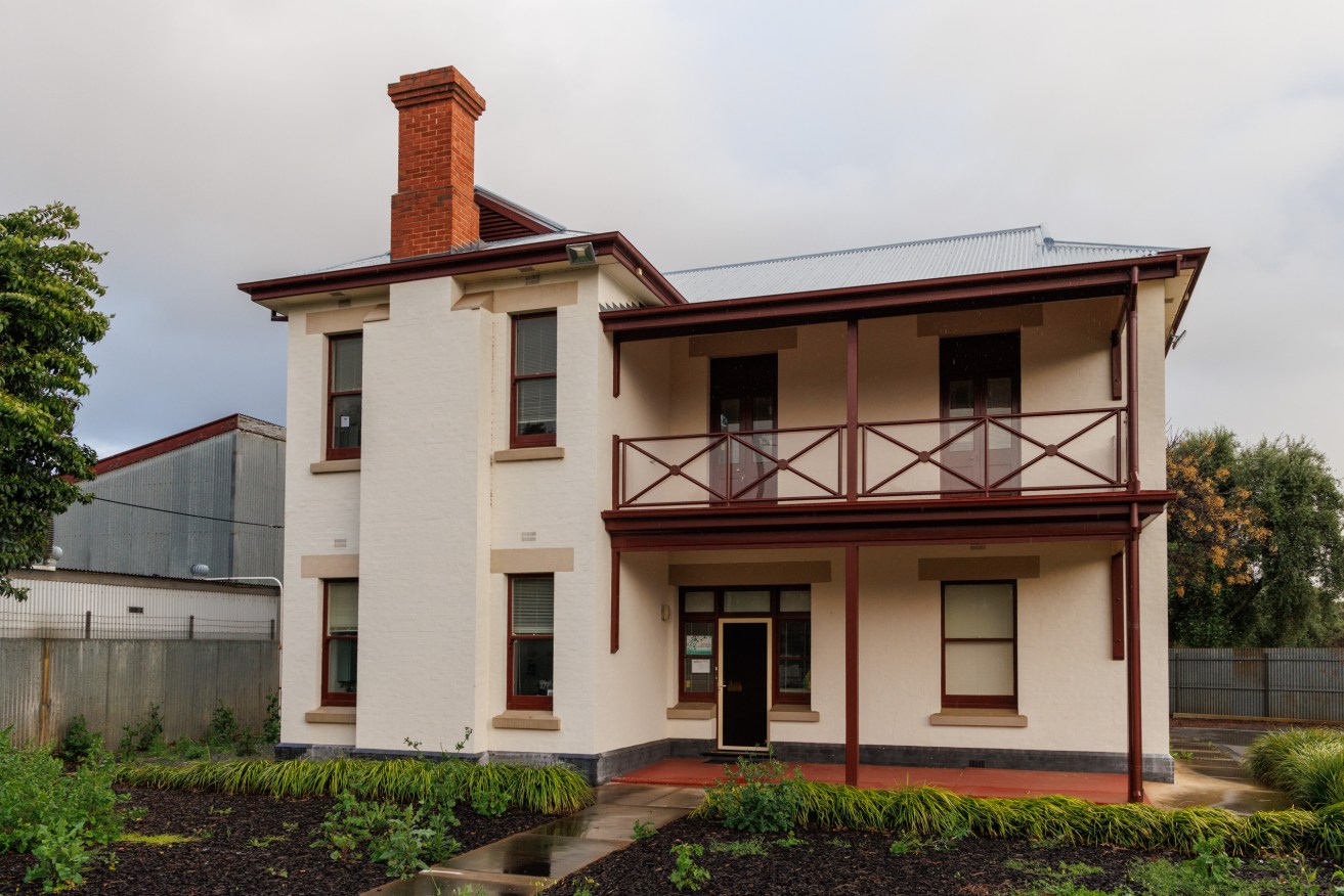 One of the heritage listed buildings at Thebarton police barracks. Photo: Tony Lewis/InDaily