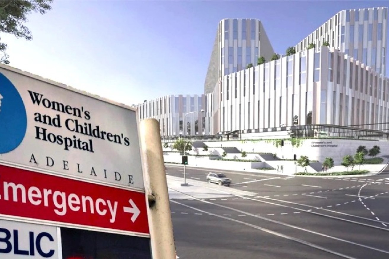 The Malinauskas Government has scrapped the former government's chosen location for the new WcH. Image: Supplied with Tom Aldahn/InDaily