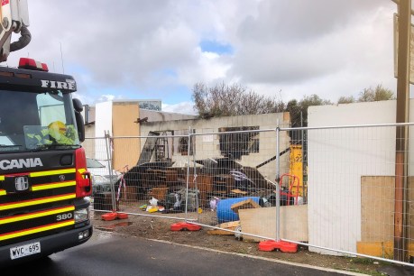 Questions as Brompton warehouse burns a second time