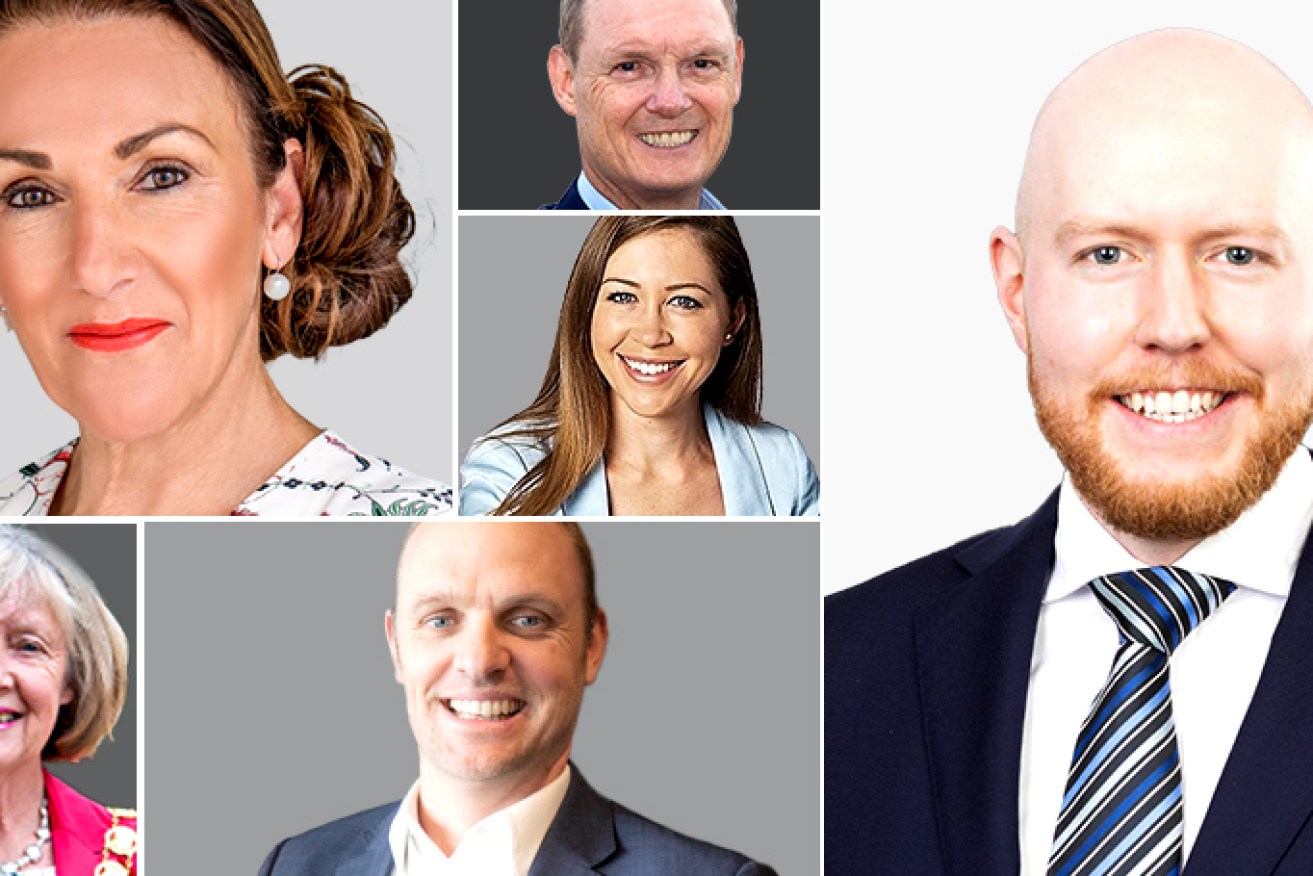 Kris Lloyd AM (top left), Erika Vickery (bottom left), Michael Beasley (bottom centre), Tammy Barker (centre), Vaughn Lynch (top centre) and David Vincent (right) have all been appointed to new positions. 