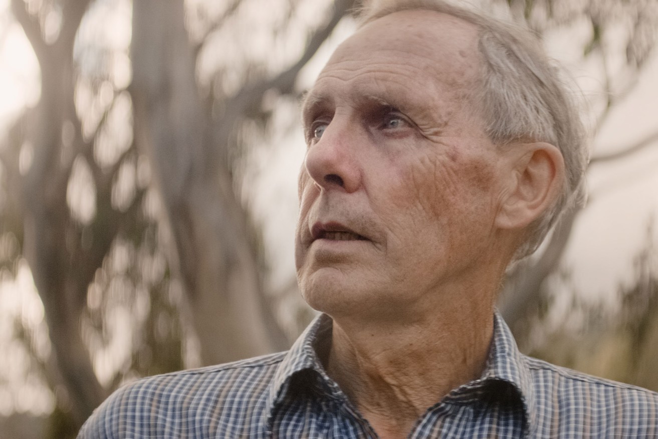 Bob Brown, pictured in a scene from 'The Giants', hopes the the beauty of the trees in the film will spur people to take action to save them.