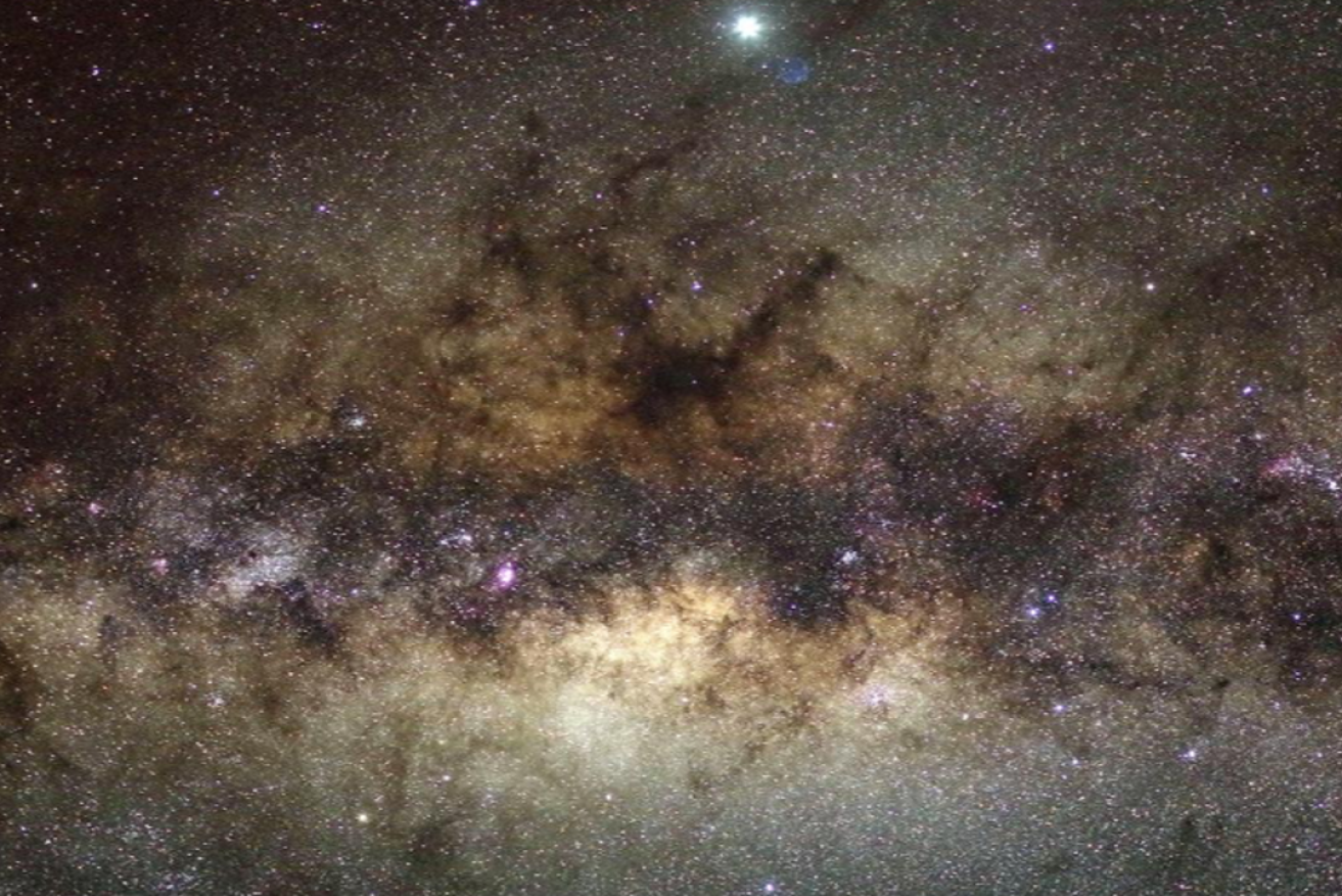 The centre of the Milky Way as seen from Wirrina, near Carrickalinga. Picture: The Backyard Universe