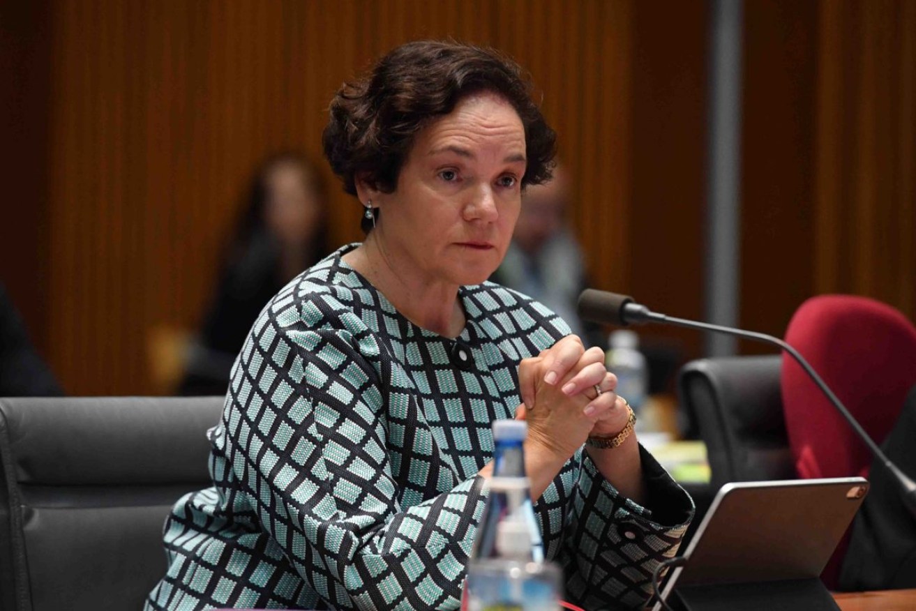 Former human services department secretary Kathryn Campbell. Photo: AAP/Mick Tsikas