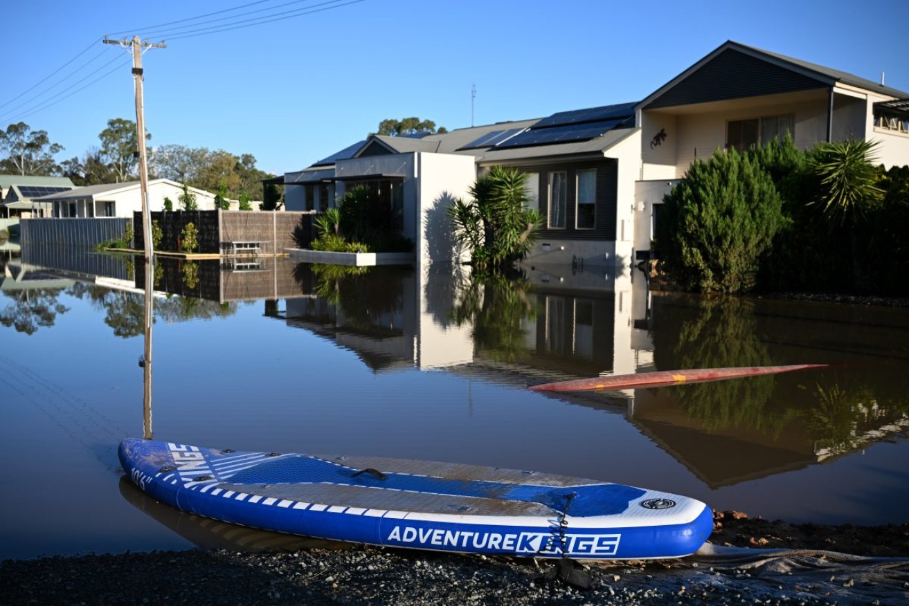 Flooding at Echuca, Victoria. Photo: AAP/James Ross