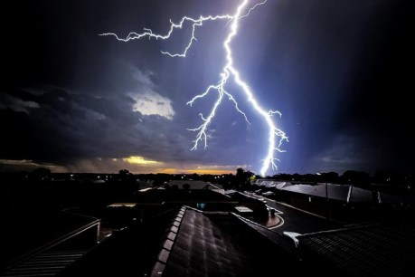 Lightning strikes pummel state