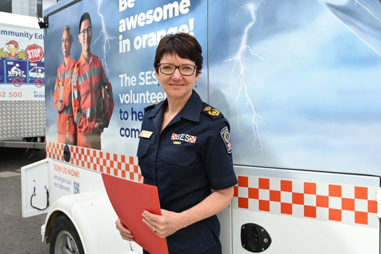 SES deputy chief officer Liz Connell. Photo: Belinda Willis/InDaily
