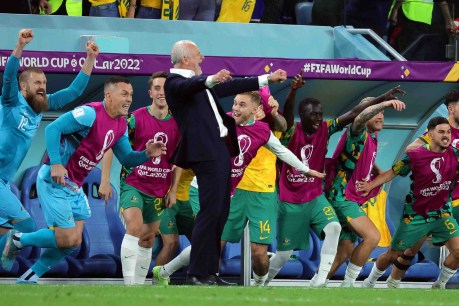 Arnold’s Socceroos claim the golden mantle