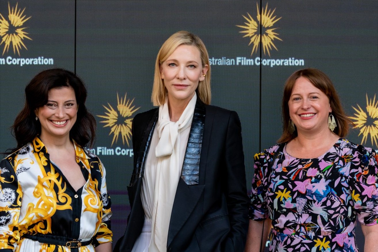 Cate Blanchett at the SA Film Corporation's 50th anniversary gala in December. Photo: Aise Dillon