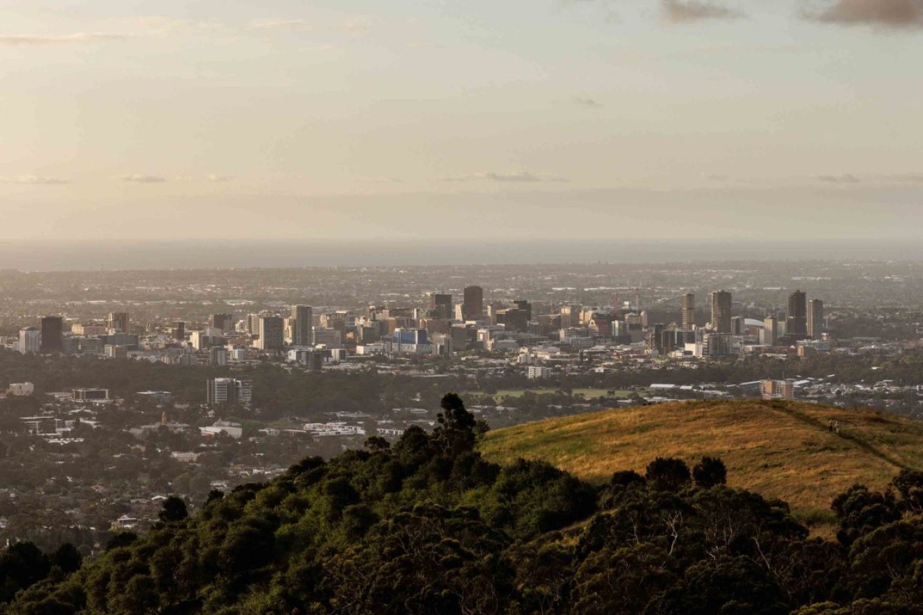 Adelaide from Mt Osmond. Photo: Tony Lewis/InDaily