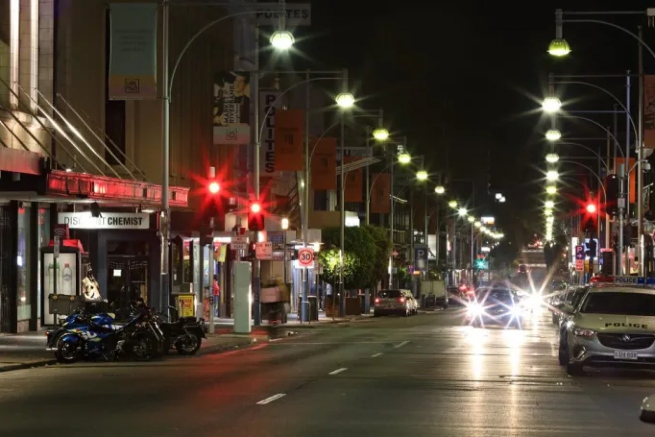 Hindley Street at night. Photo: Tony Lewis/InDaily