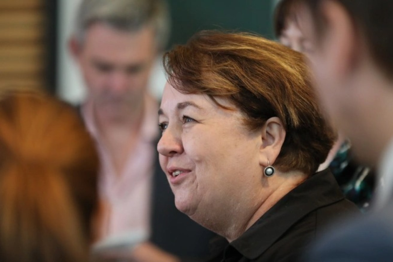 Outgoing Child Protection Department CEO Cathy Taylor. Photo: Tony Lewis/InDaily