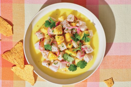 Recipe: Kingfish ceviche with pineapple, green chilli & lime