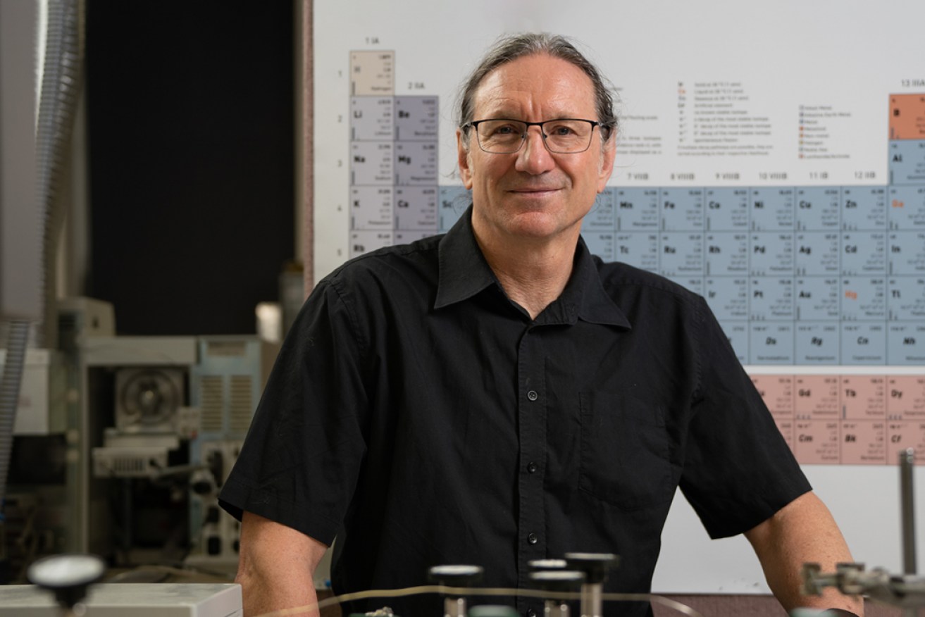 University of Adelaide Chemistry Professor Greg Metha.