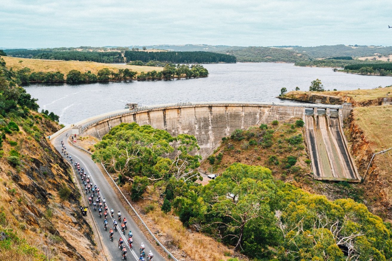 The Santos Tour Down Under is showcasing the spectacular scenery of South Australia to the world.