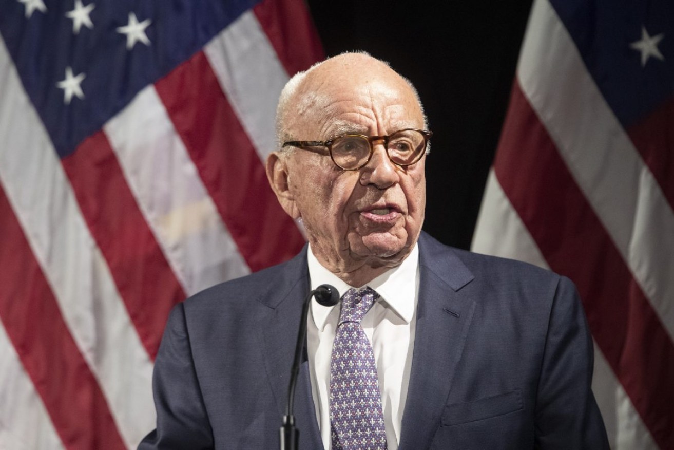 Fox Corp chair Rupert Murdoch. Photo: AP/Mary Altaffer