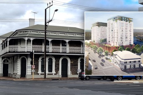 Twin towers plan for vacant heritage pub makeover