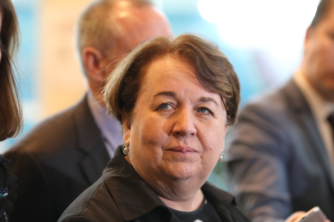 Department for Child Protection chief executive Cathy Taylor. Photo: Tony Lewis/InDaily