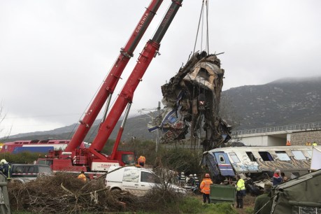 Greece rail disaster death toll nears 60
