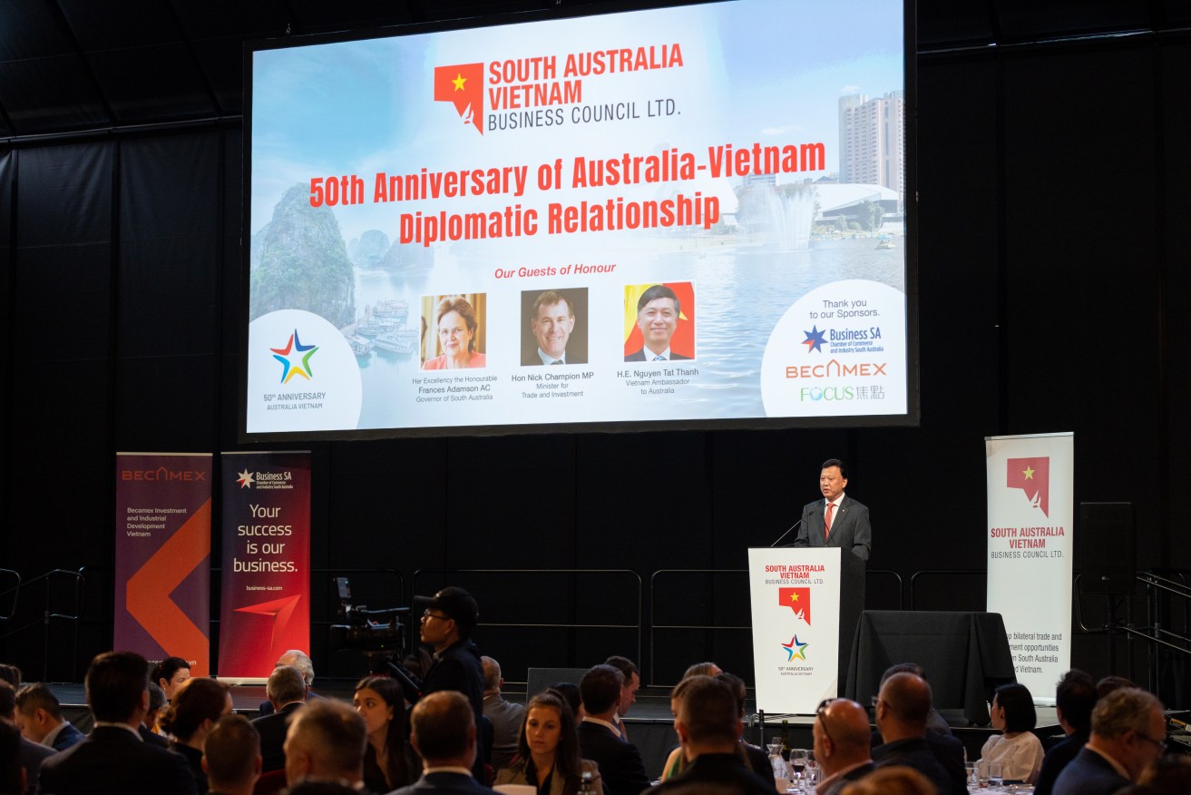 The South Australia - Vietnam Business Council held a luncheon to mark the 50th anniversary of Vietnam - Australia diplomatic relations. Photo: supplied.