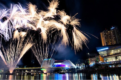 Sparks fly over New Year’s Eve fireworks return to Elder Park