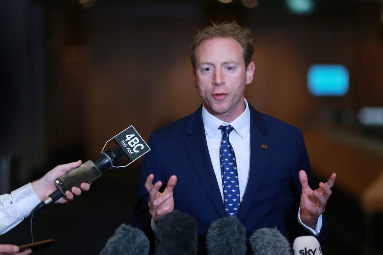 Opposition leader David Speirs. Photo: Sarah Marshall/AAP