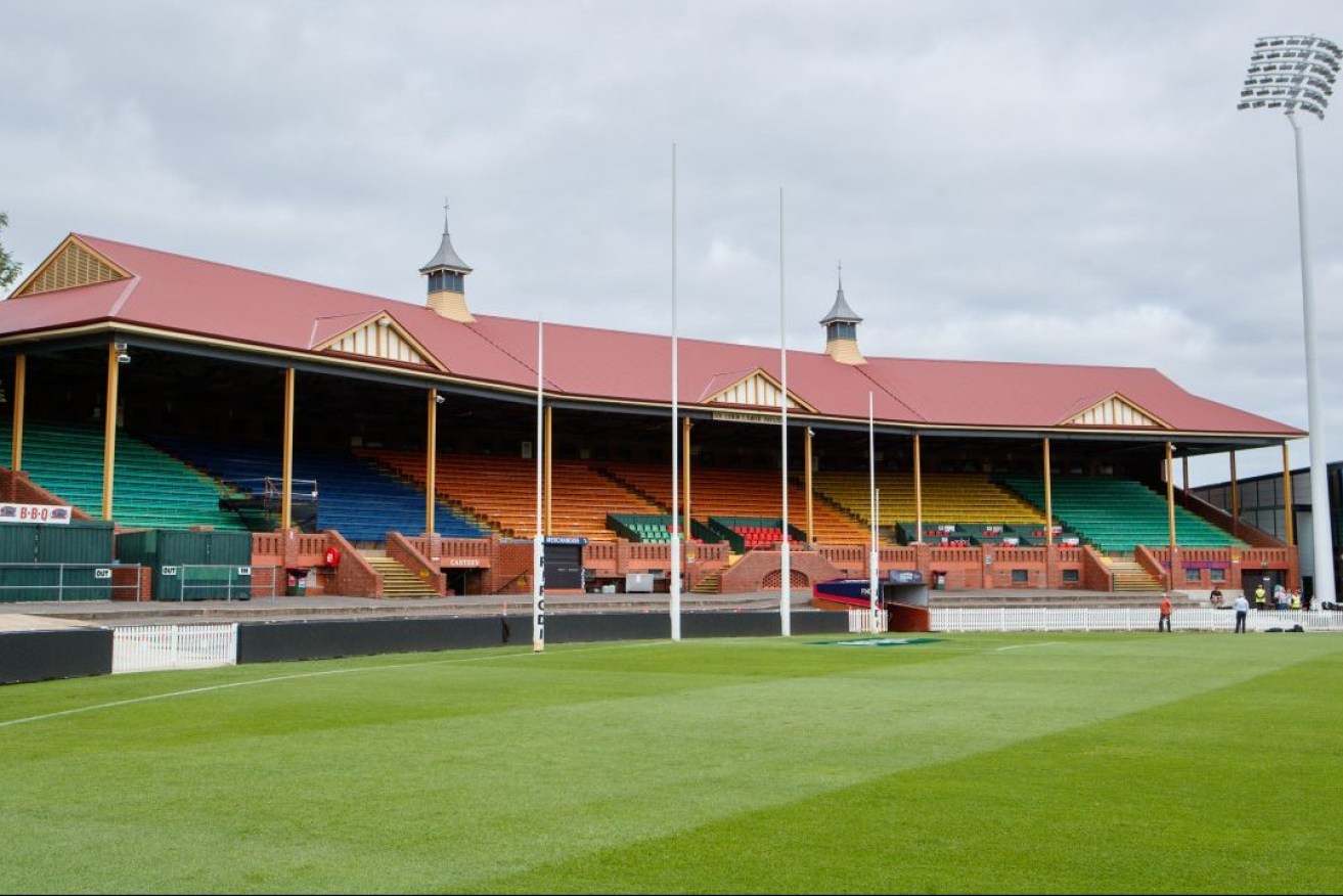 Norwood Oval is set to play host to an AFL match between Fremantle and the Gold Coast this afternoon. Photo: Matt Turner/AAP 