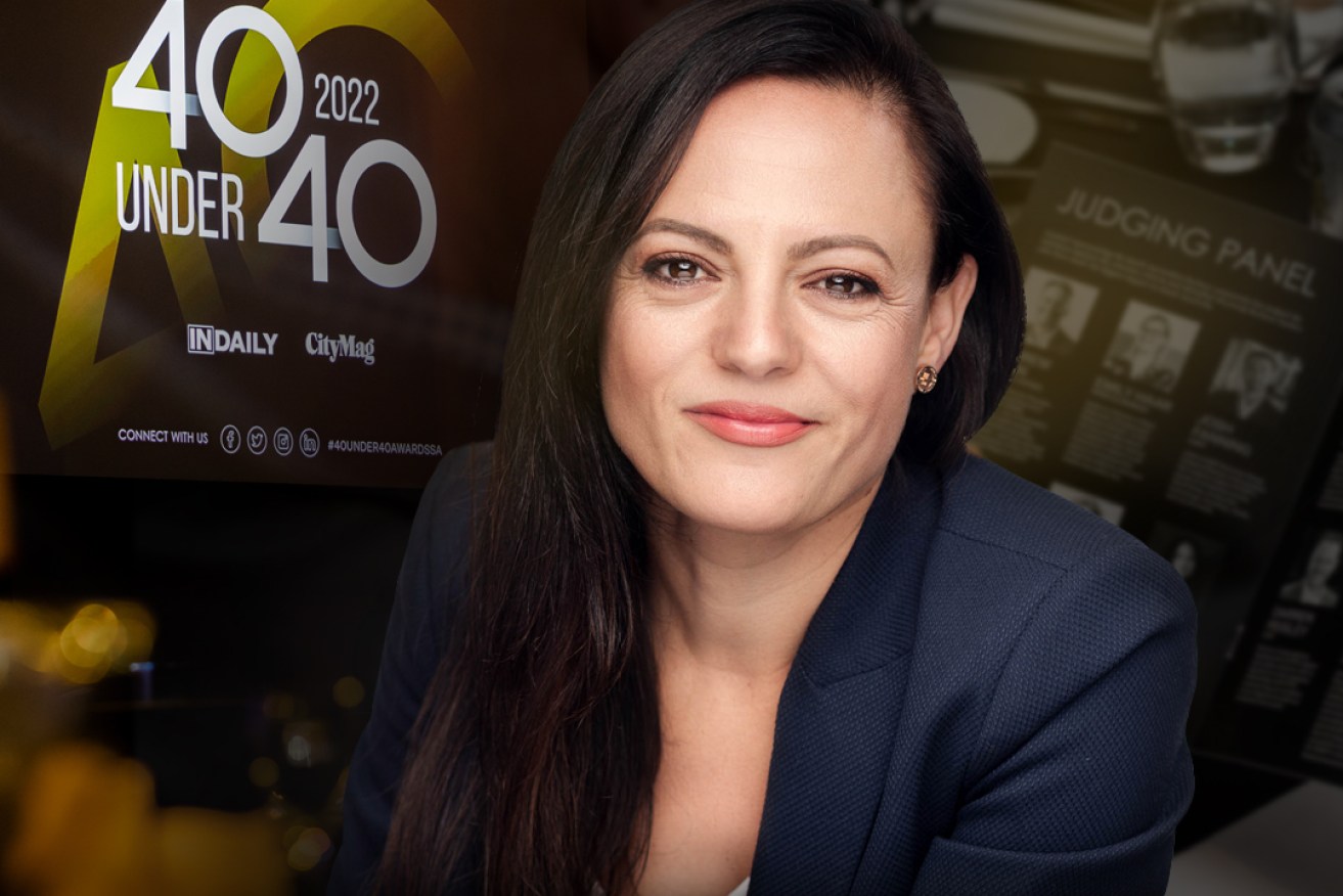Adelaide Business School's Dr Tiffany De Sousa Machado is one of this year's 40 Under 40 judges