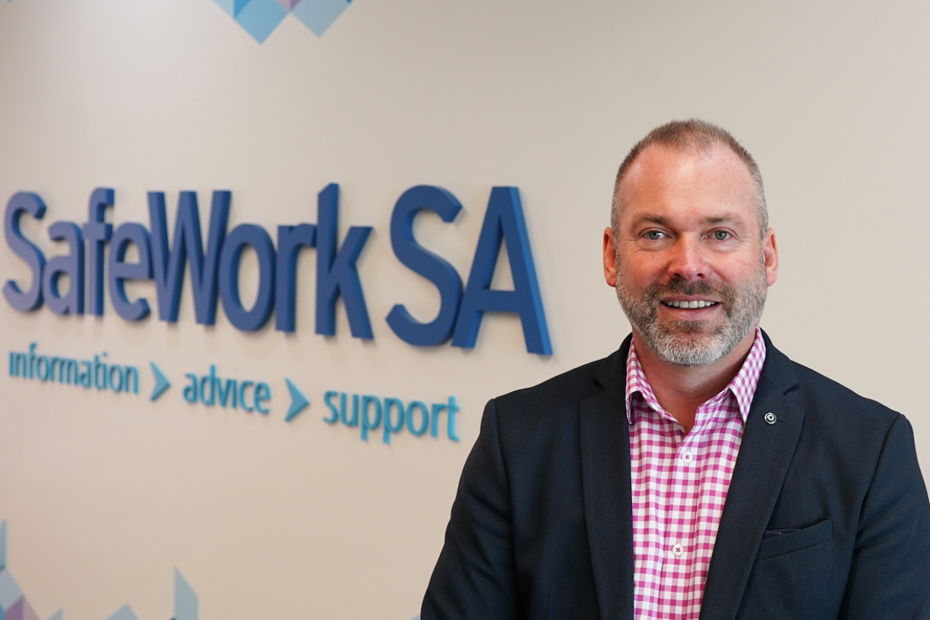 SafeWork SA's new executive director, Glenn Farrell. Photo: Supplied