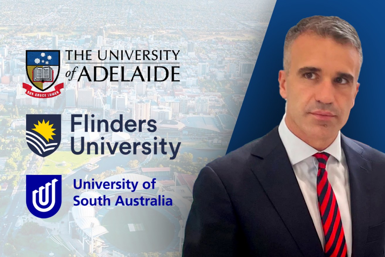 Premier Peter Malinauskas says a lack of urban planning degrees in South Australia is putting pressure on council planning departments and seeing students move interstate for their studies. Image: Tom Aldahn/InDaily