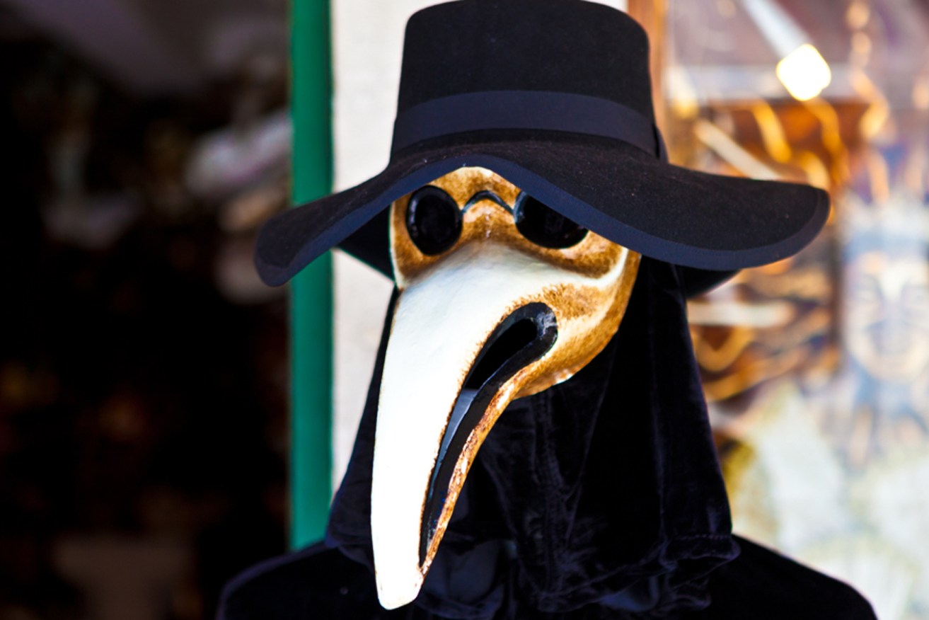 A Venetian plague doctor mask. Photo: Thomas Leplus / flickr CC BY-NC-SA 2.0
