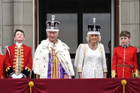 King Charles crowned