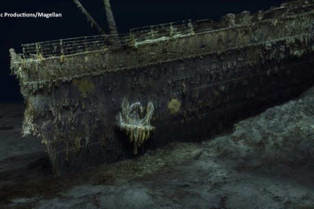 Titanic 3D scan throws new light on shipwreck