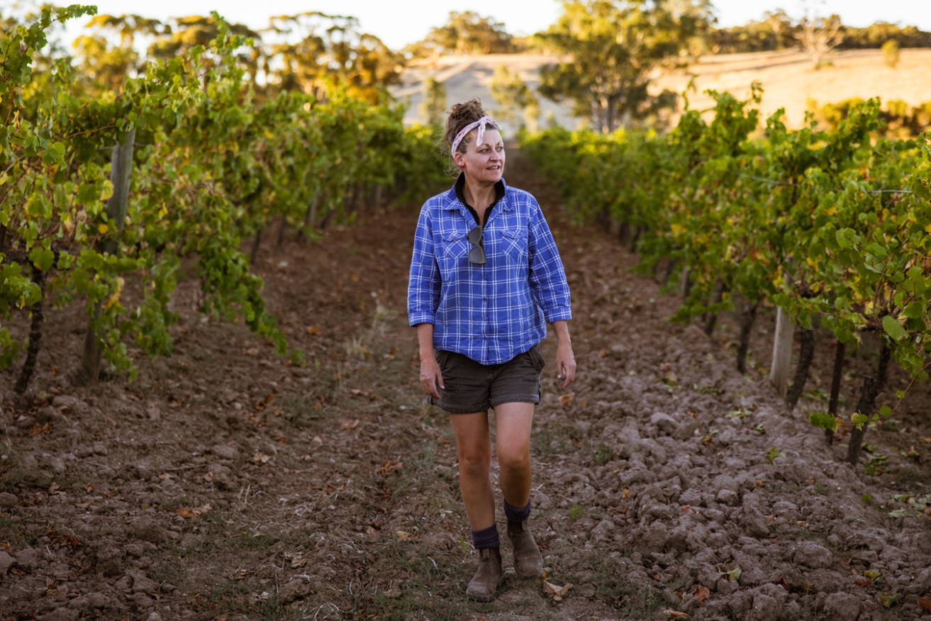 Kerri Thompson is winemaker for Skillogalee and also makes her own Wines By KT. Photo supplied
